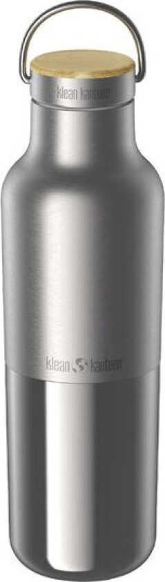 Insulated Reflect termoflaske 0,59L med bambuslokk børstet stål