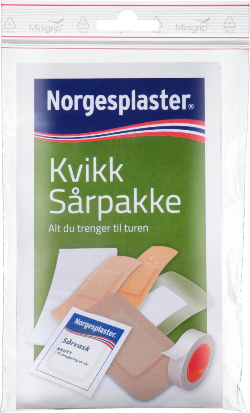 Bilde av Norgesplaster Kvikk Sårpakke