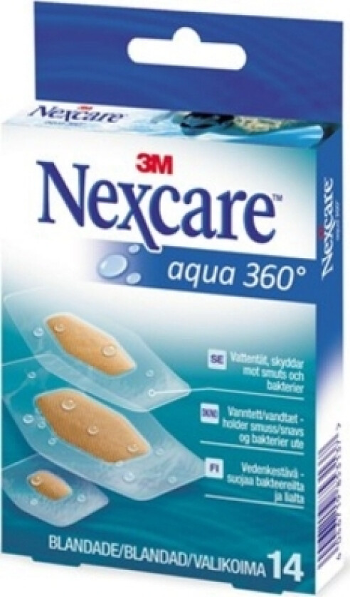 Nexcare Aqua 360 14strip