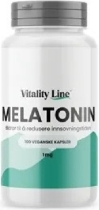 Vitality Line Melatonin 1 mg 100 kapsler