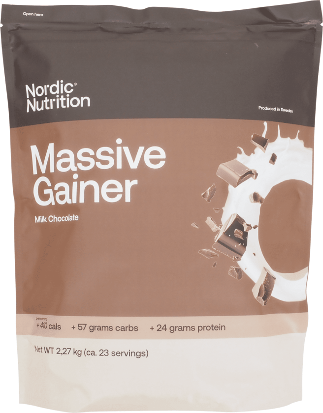 Massive Gainer - Chocolate 2270 g, proteinpulver CHOCOLATE