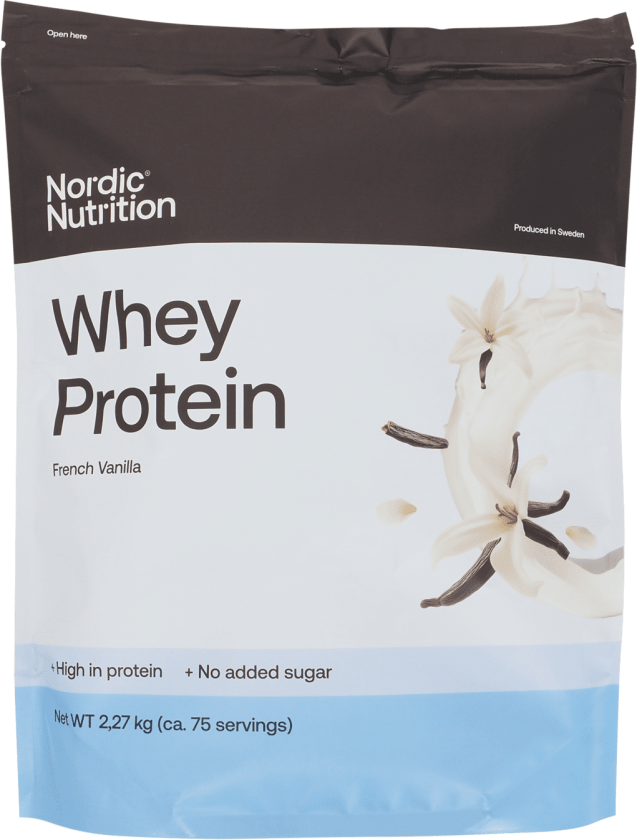 Whey Protein - Vanilla 2270 g, proteinpulver Vanilla