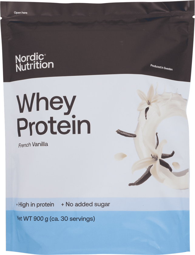 Whey Protein - Vanilla 900 g, proteinpulver Vanilla