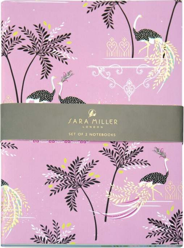 Notatbok Sara Miller Savannah A5 2 pk