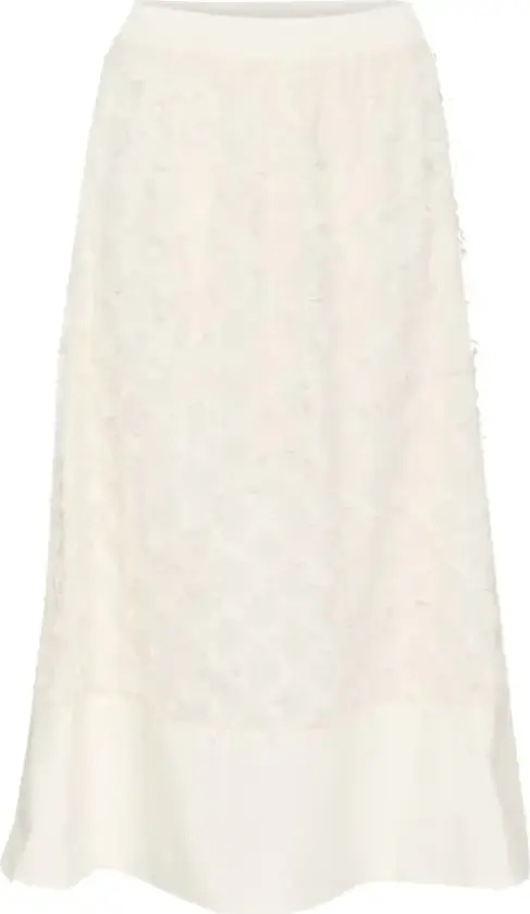 Dame, Skjørt, Hvit, XS