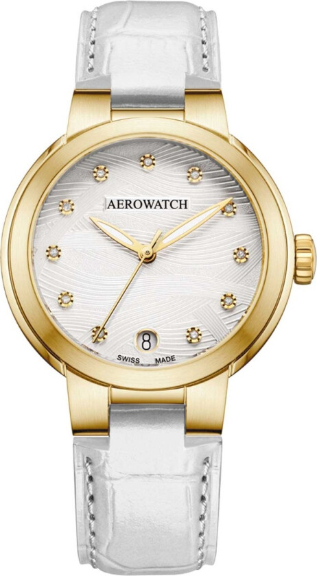 Harmonie Lady Automatic A 60106 JA03 - Automatisk - Gull - Dameklokker - Skinn - Safir