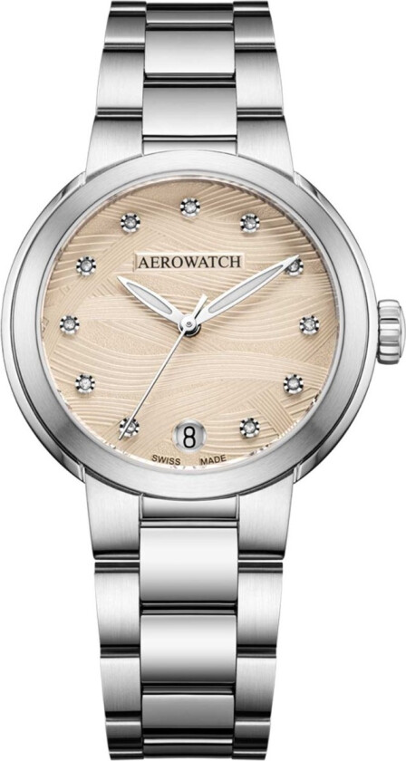 Harmonie Lady Automatic A 60106 AA02 M - Automatisk - Sølv - Dameklokker - Rustfritt stål - ledd m/pin - Safir