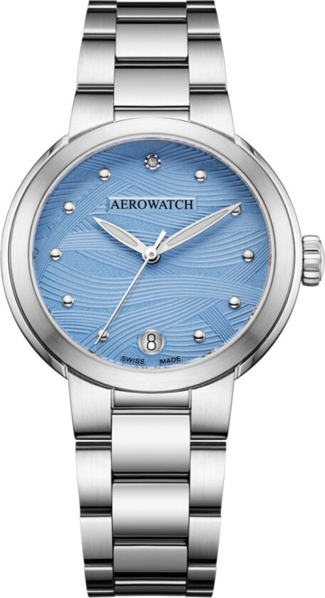 Harmonie Lady Automatic A 60106 AA01 M - Automatisk - Sølv - Dameklokker - Rustfritt stål - ledd m/pin - Safir
