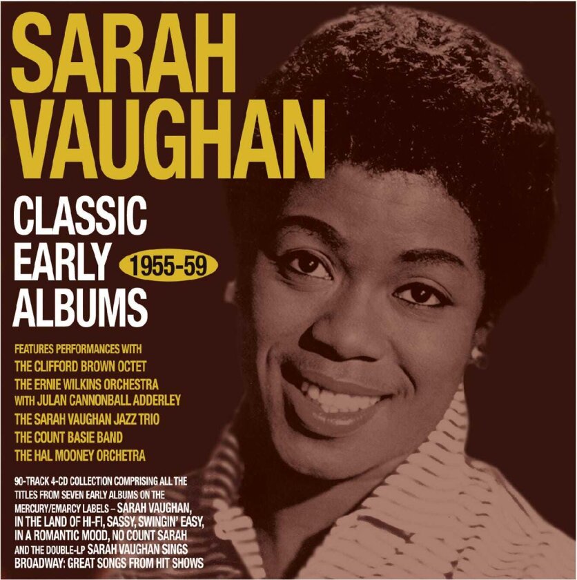 Sarah Vaughan Classic Early Albums 195559 CD