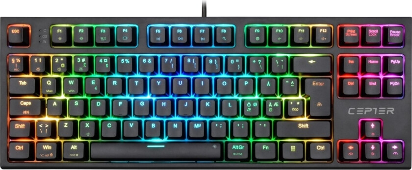Zeta TKL mekanisk gamingtastatur
