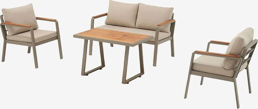 Loungesett Parma, Beige