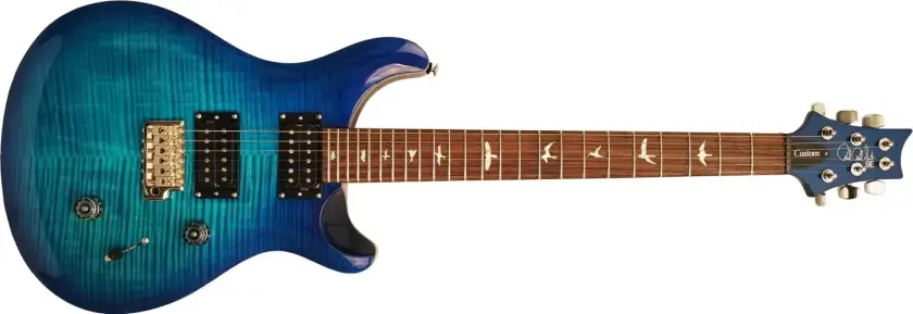 SE CU24 Lake Blue Mahogany, lønn, 85/15 "S" humbuckere