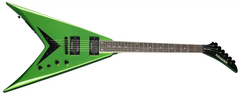 Dave Mustaine Vanguard Rust In Peace Alien Tech Green
