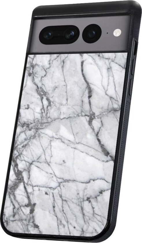 Google Pixel 7 Pro - Deksel/Mobildeksel Marmor