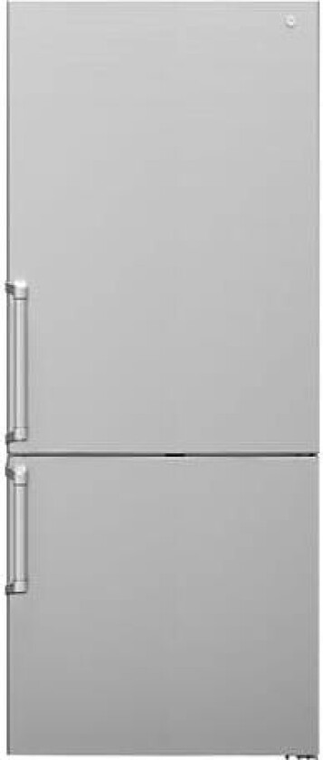 Master 76 cm frittstående kombiskap (Rustfritt)