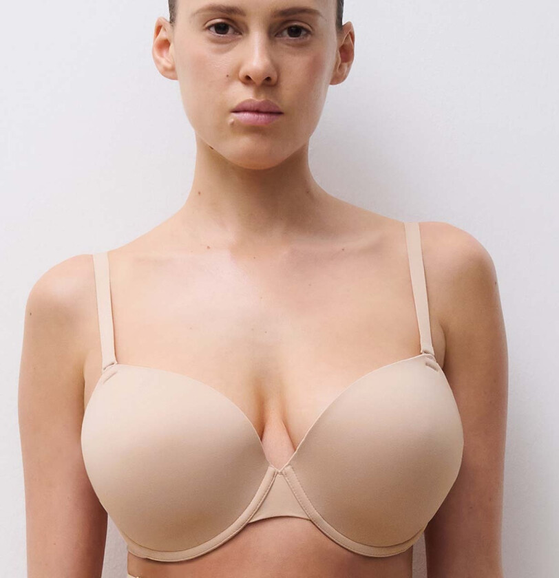 Open Back BH med spiler, beige, Størrelse: S, Kvinner