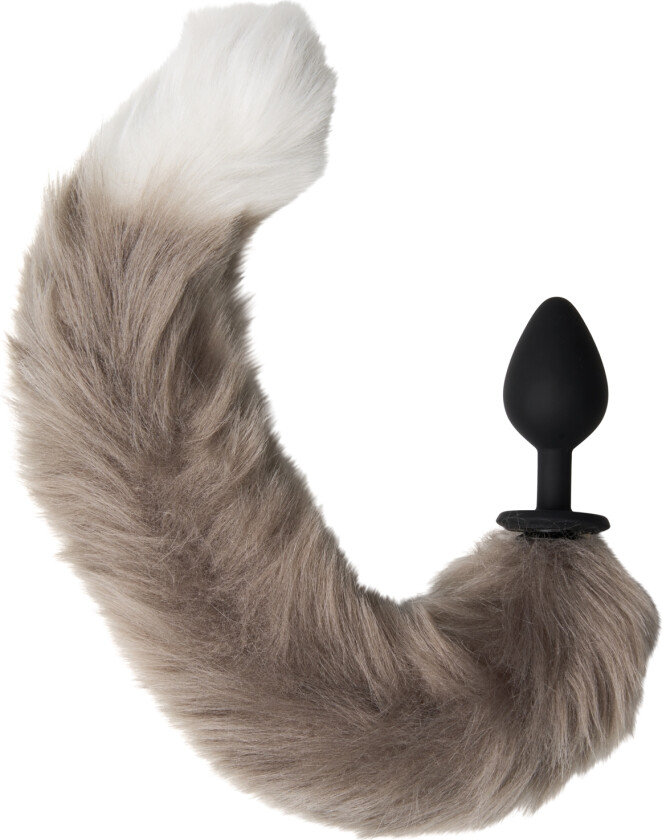 Foxy Revehale Buttplugg - Sølv