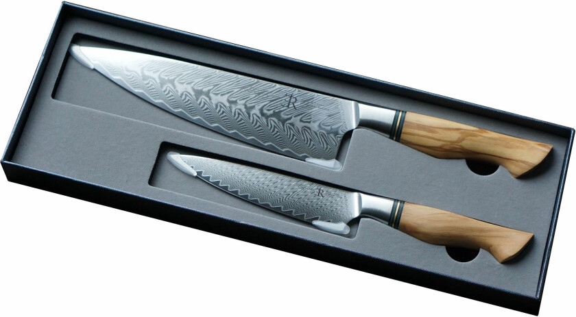 Ryda Knives ST650 Gavesett med 2 kniver