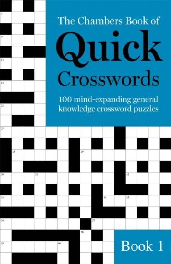 The Chambers Book of Quick Crosswords, Book 1 av Chambers