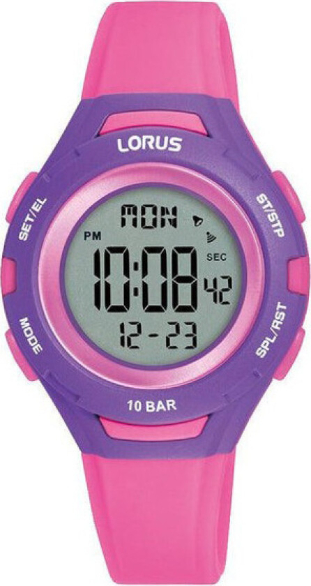 Sports R2395PX9 - Digital - Lilla - Unisex - Silikon - Akryl