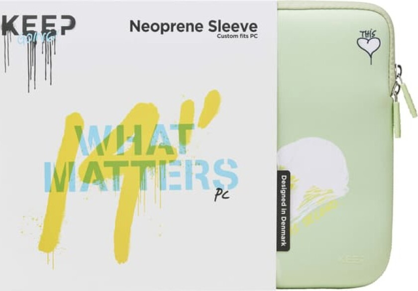 KEEP 14’’ neoprenetui for bærbar PC (jellyfi nile)