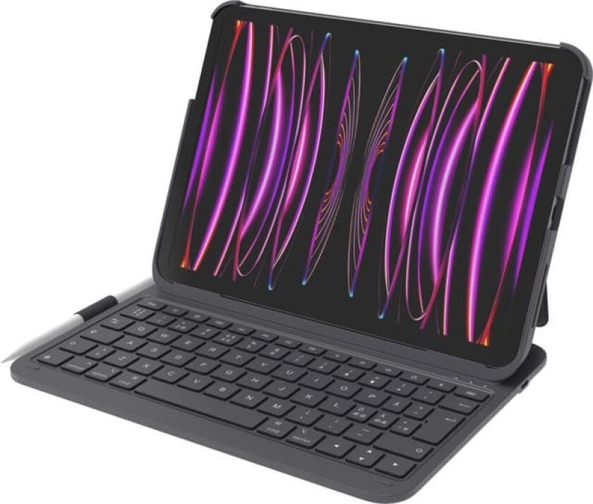 tastaturdeksel for iPad 10th Gen (sort)