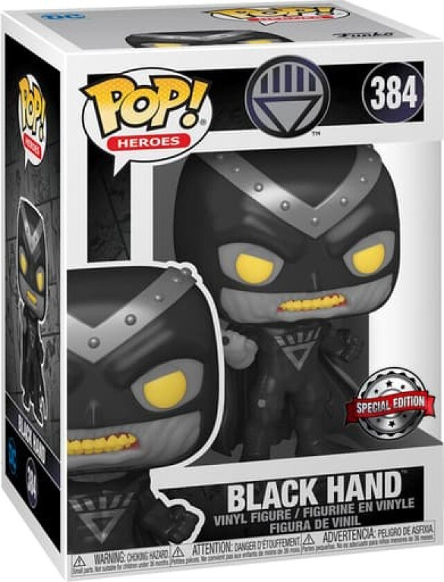 ! POP Heroes: DC- Black Lantern exclusive