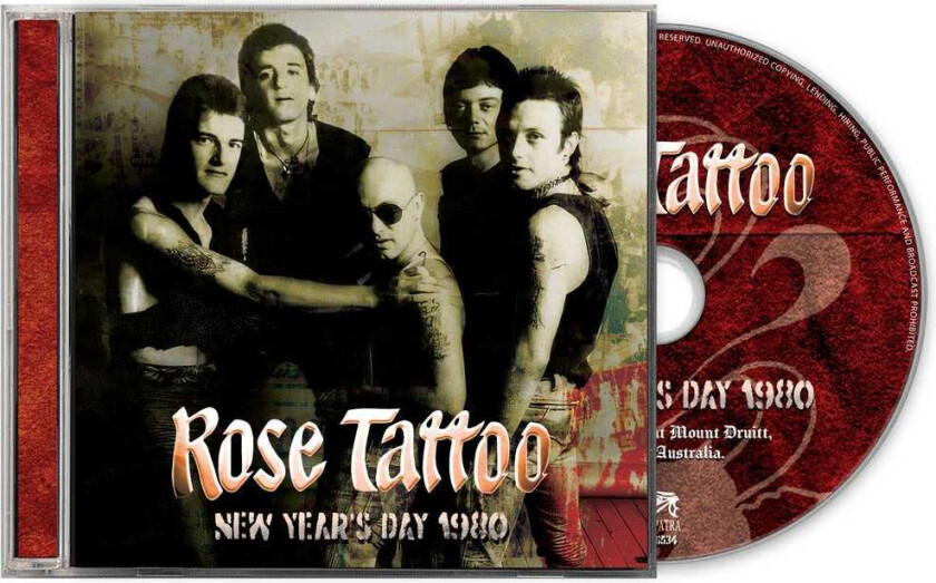 Rose Tattoo New Year's Day 1980 CD