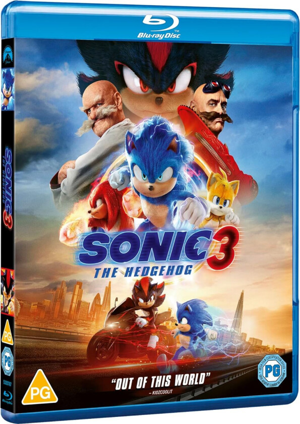 Sonic The Hedgehog 3 Bluray