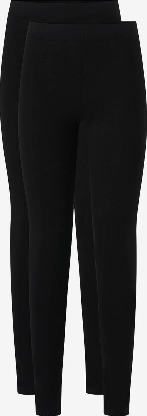 Leggings Basic Leggings 2-pakning - Svart