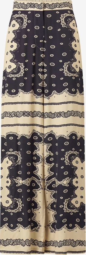 Bukser Bella Satin Look Palazzo Pants - Flerfarget