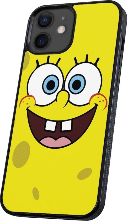 iPhone 12 Mini - Deksel/Mobildeksel Svampebob