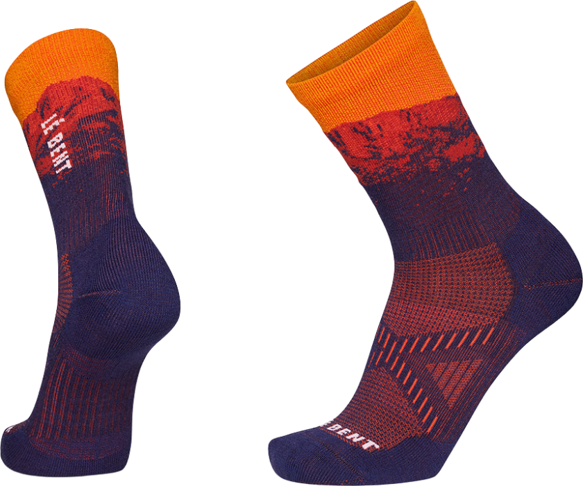 Zero Cushion 3/4 Crew Sock iris L