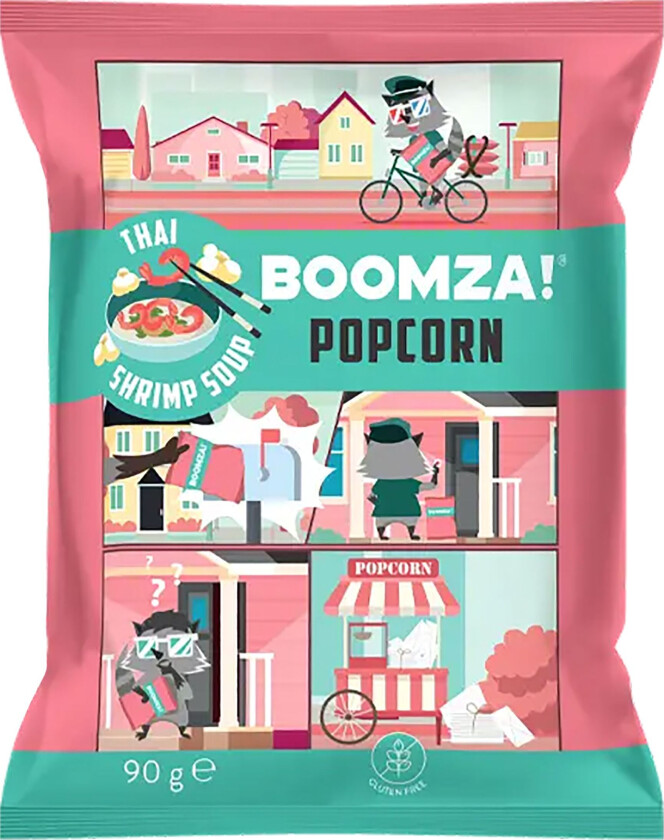 Boomza Popcorn Thai Shrimp Soup - 90 gram