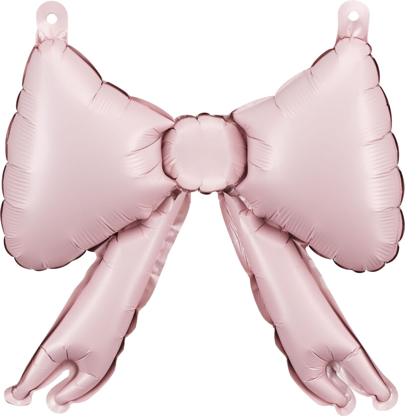 Folieballonger Sløyfer for Ballongbue Pudderrosa - 5-pakning