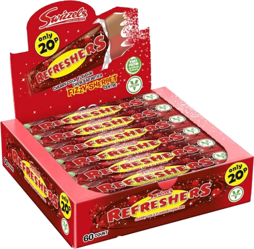 Refreshers Cherry Cola Storpakning - 60-pakning