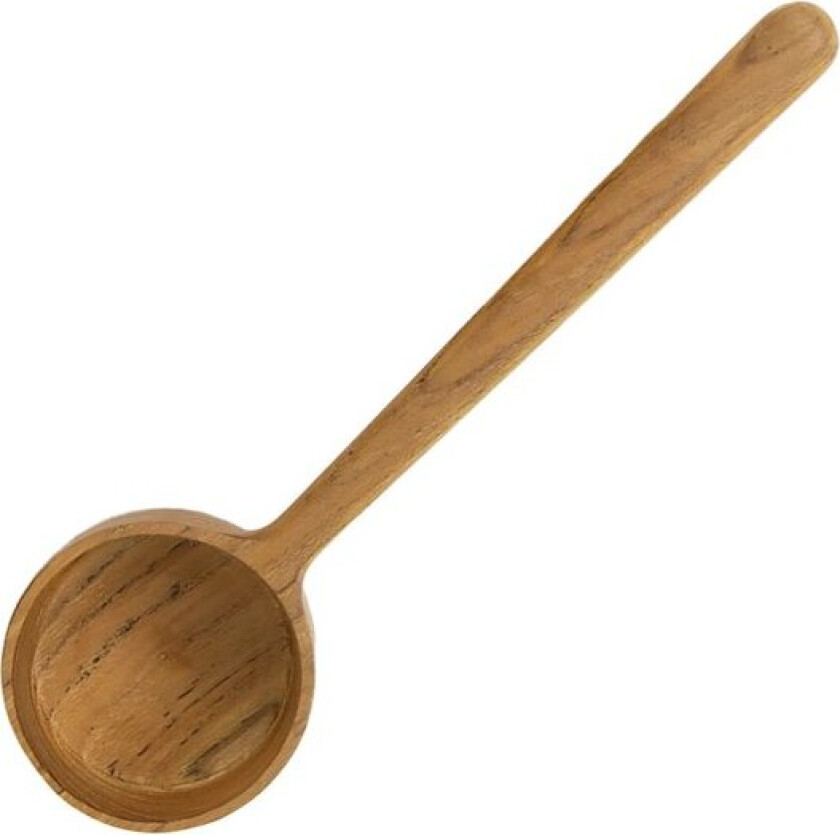 Måleskje 16 cm teak