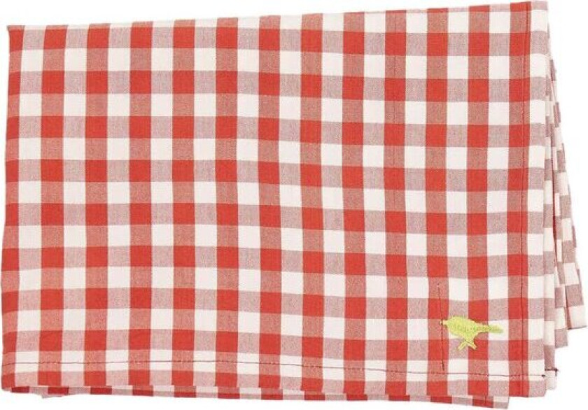 Maria kjøkkenhåndkle 50x70 cm rød/natur