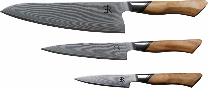 Ryda Knives A-73 Knivsett med 3 kniver