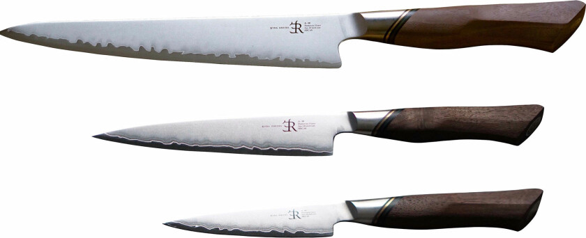 Bilde av Ryda Knives A-30 Knivsett - trancher-, allround- og skrellekniv