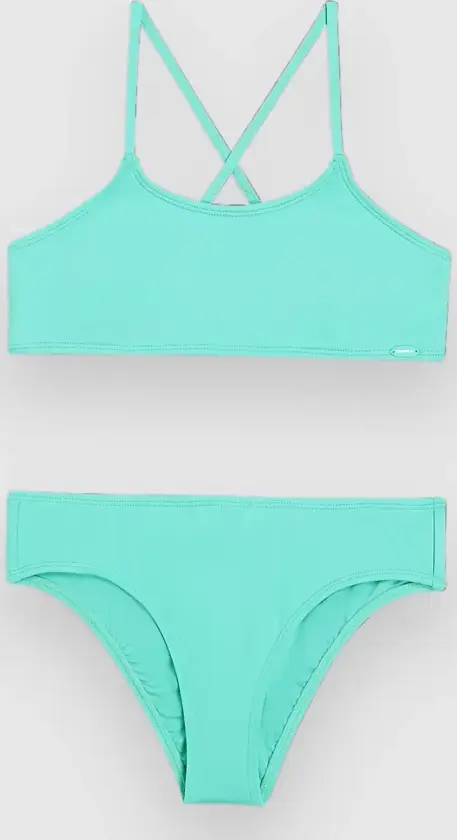 Essentials Bralette Kids Bikini Set blå