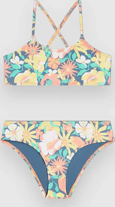 Essentials Bralette Kids Bikini Set blå