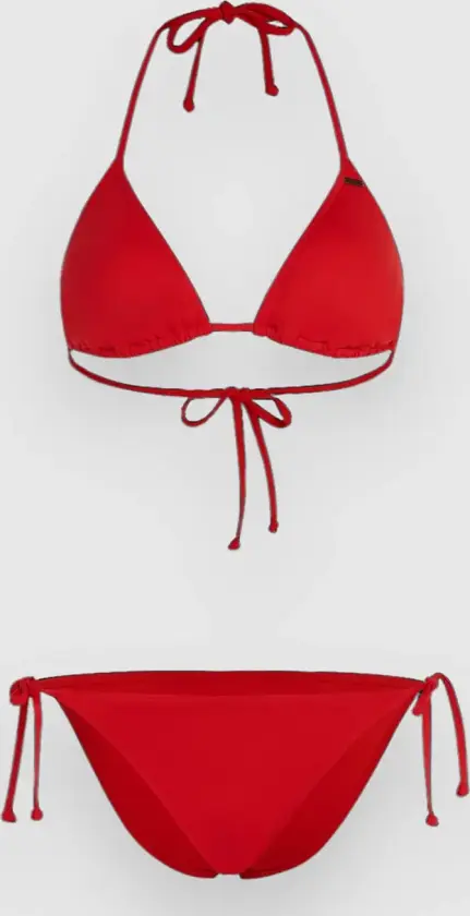 Essentials Capri Bondey Bikinisett rød