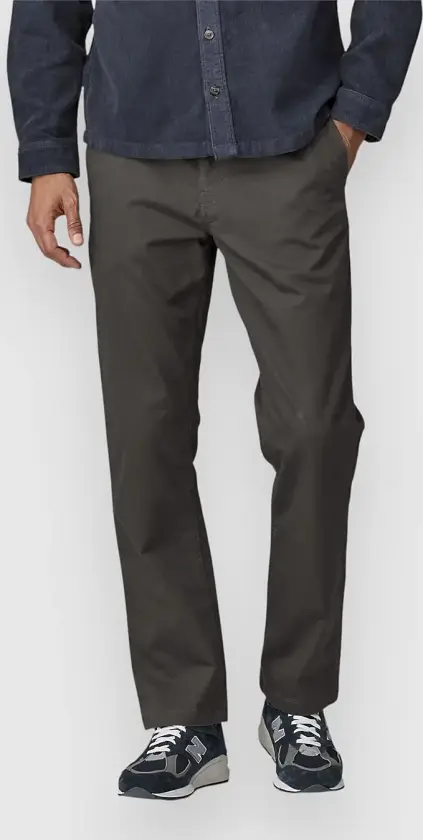 Twill Traveler Chino Bukse grå