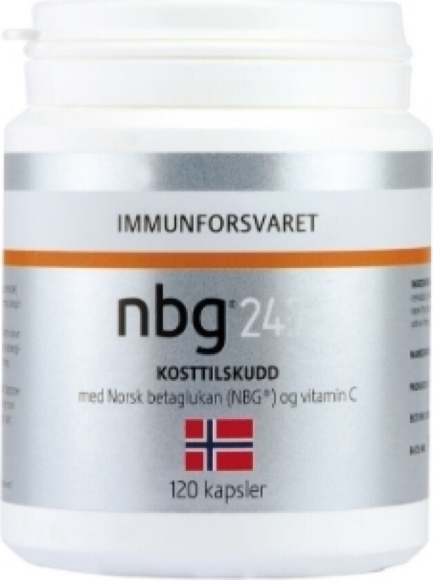 24:7 kosttilskudd 120 kapsler