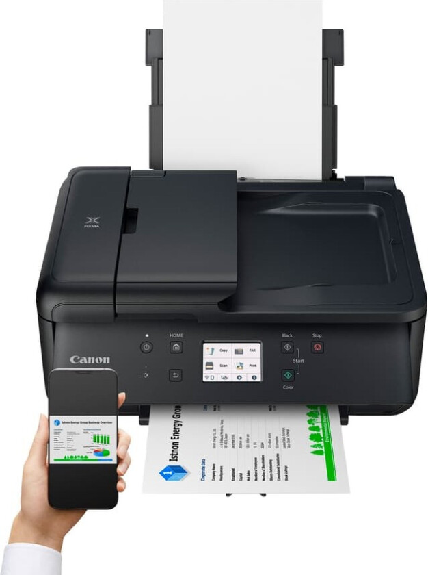 Pixma TR7650 color inkjet 4-i-1 skriver (sort)