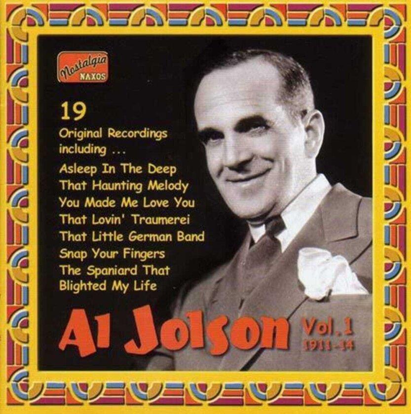 Al Jolson Vol. 1 CD
