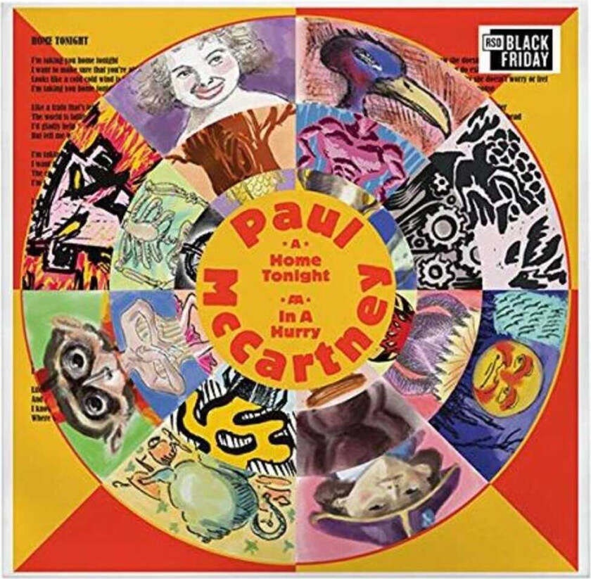 Paul McCartney Home Tonight / In A Hurry LP/Vinyl