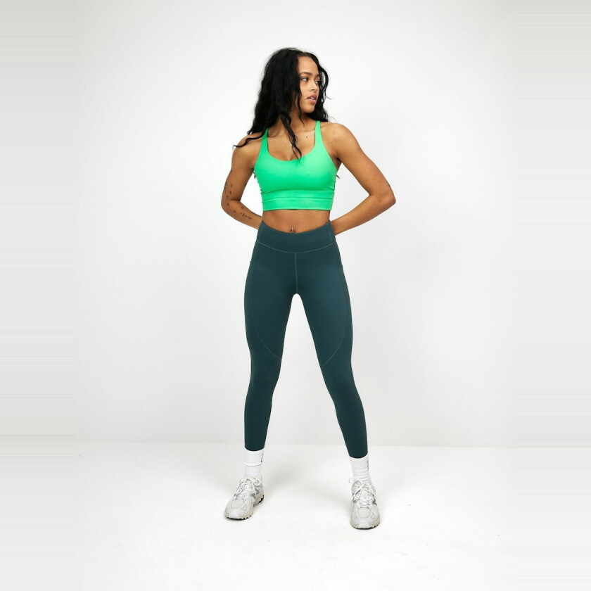 Trine Ultralight Pocket Tights - Dark Pine – XS - EYDA
