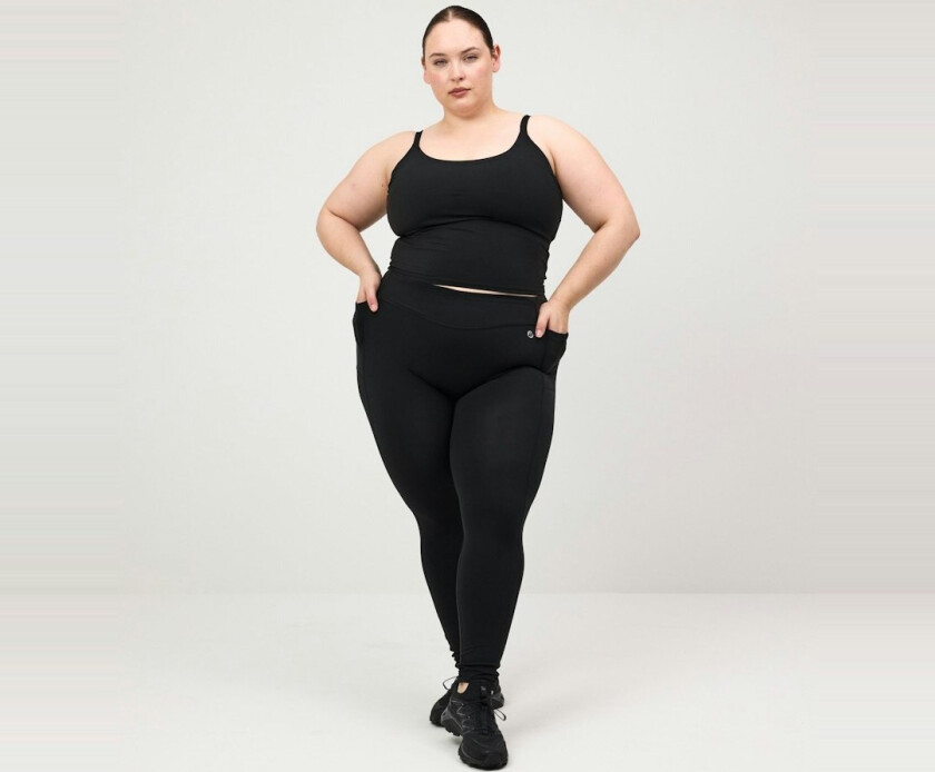 Jadie Complete Pocket Tights - Black – XL - EYDA